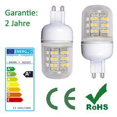 LED Spots G9 P3.5LG, 3.5 Watt