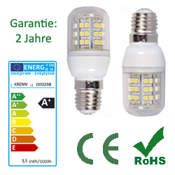 LED Spots E27, P3.5LG, 3.5 Watt