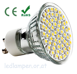 LED Spots P4L-24SMD, 230 V, 4 Watt